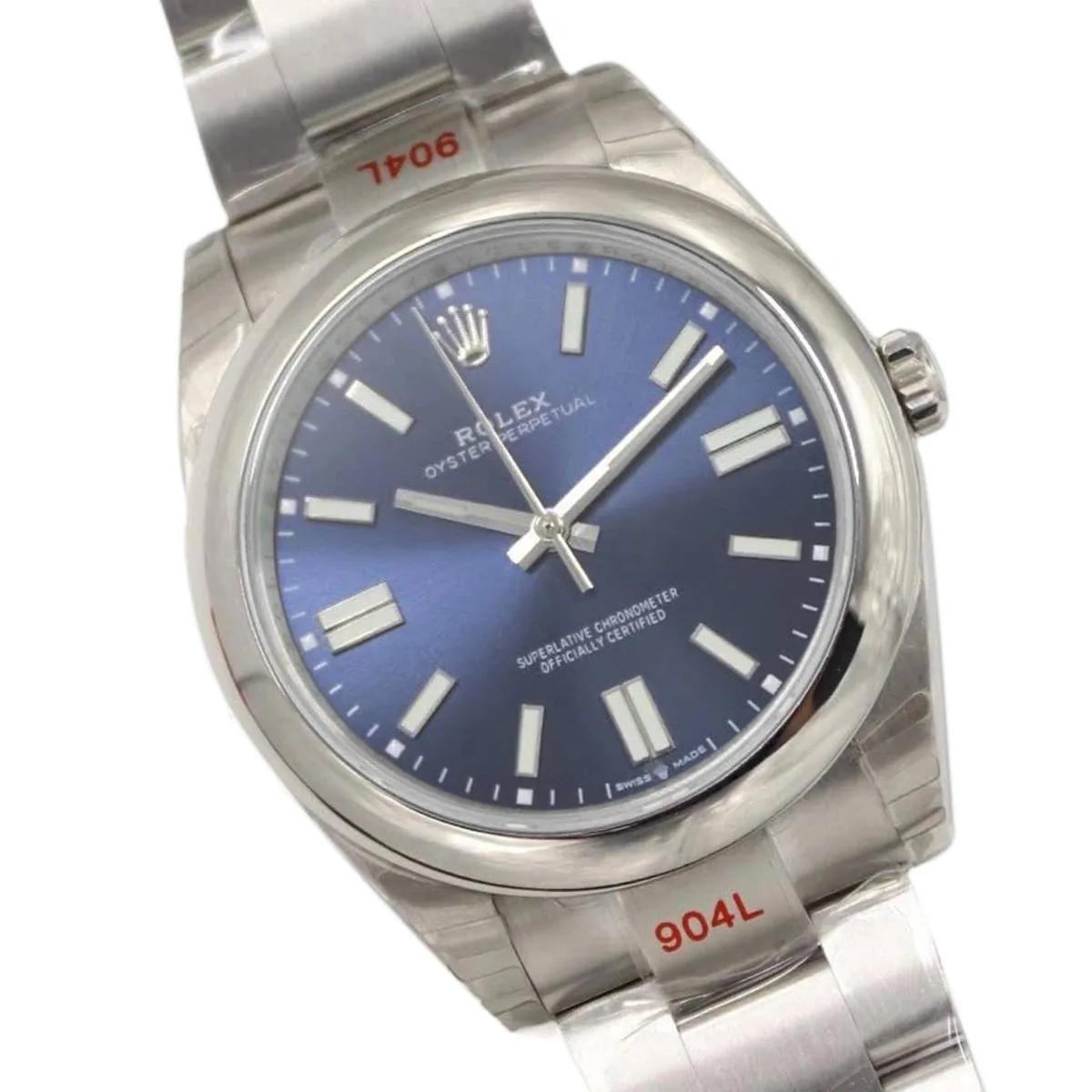 Oyster Perpetual 41mm cadran bleu vif 114300 – Image 4