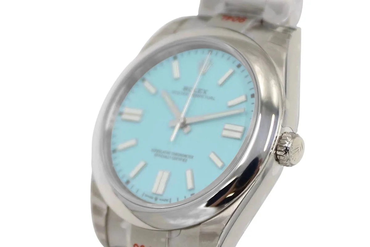 Oyster Perpetual 41mm cadran bleu turquoise 114300 – Image 2