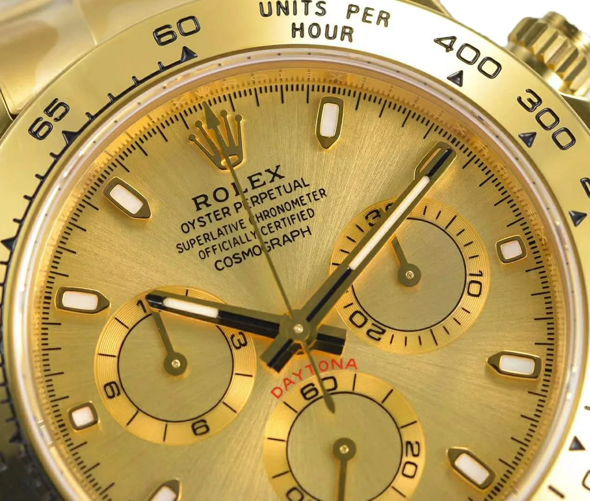 Daytona 116508 quadrante oro in oro giallo - immagine 5