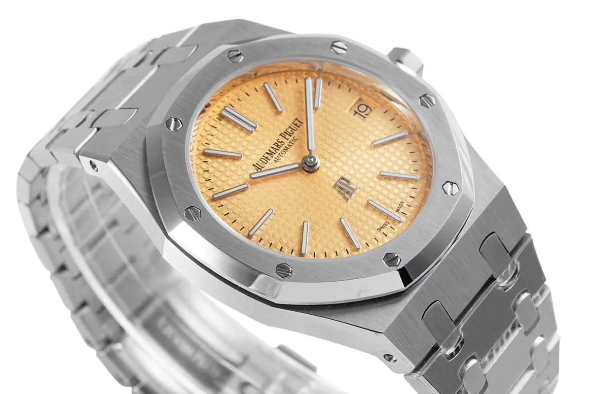 Royal Oak 15202 39mm cadran jaune – Image 4