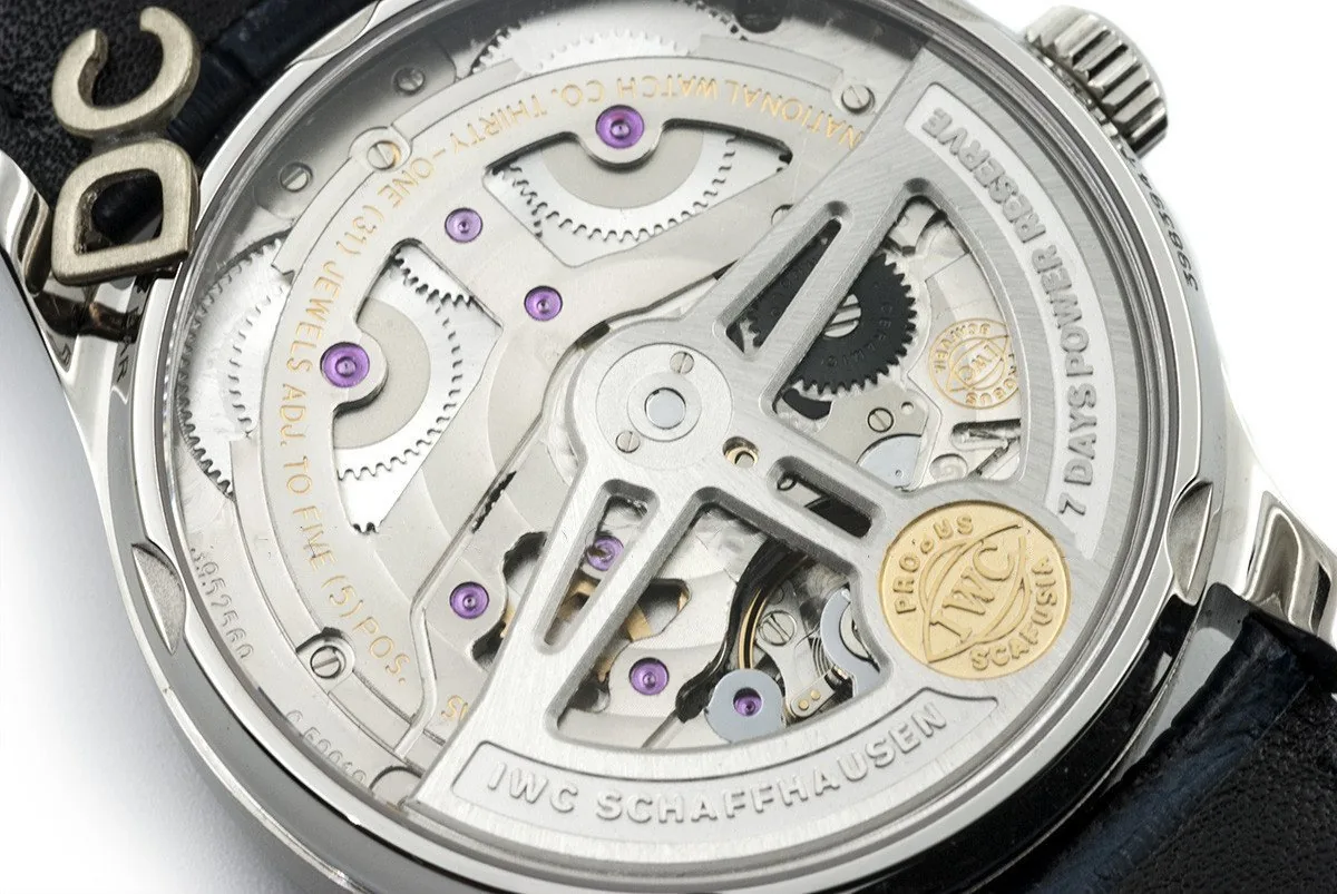 Portuguese Automatic 7 Day IW500107 acier – Image 6
