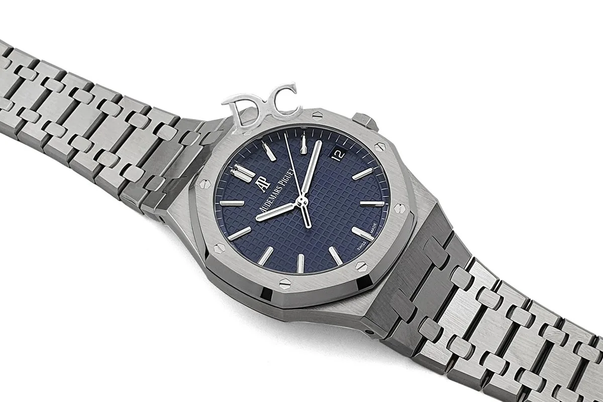 Royal Oak 15400 quadrante blu - immagine 3