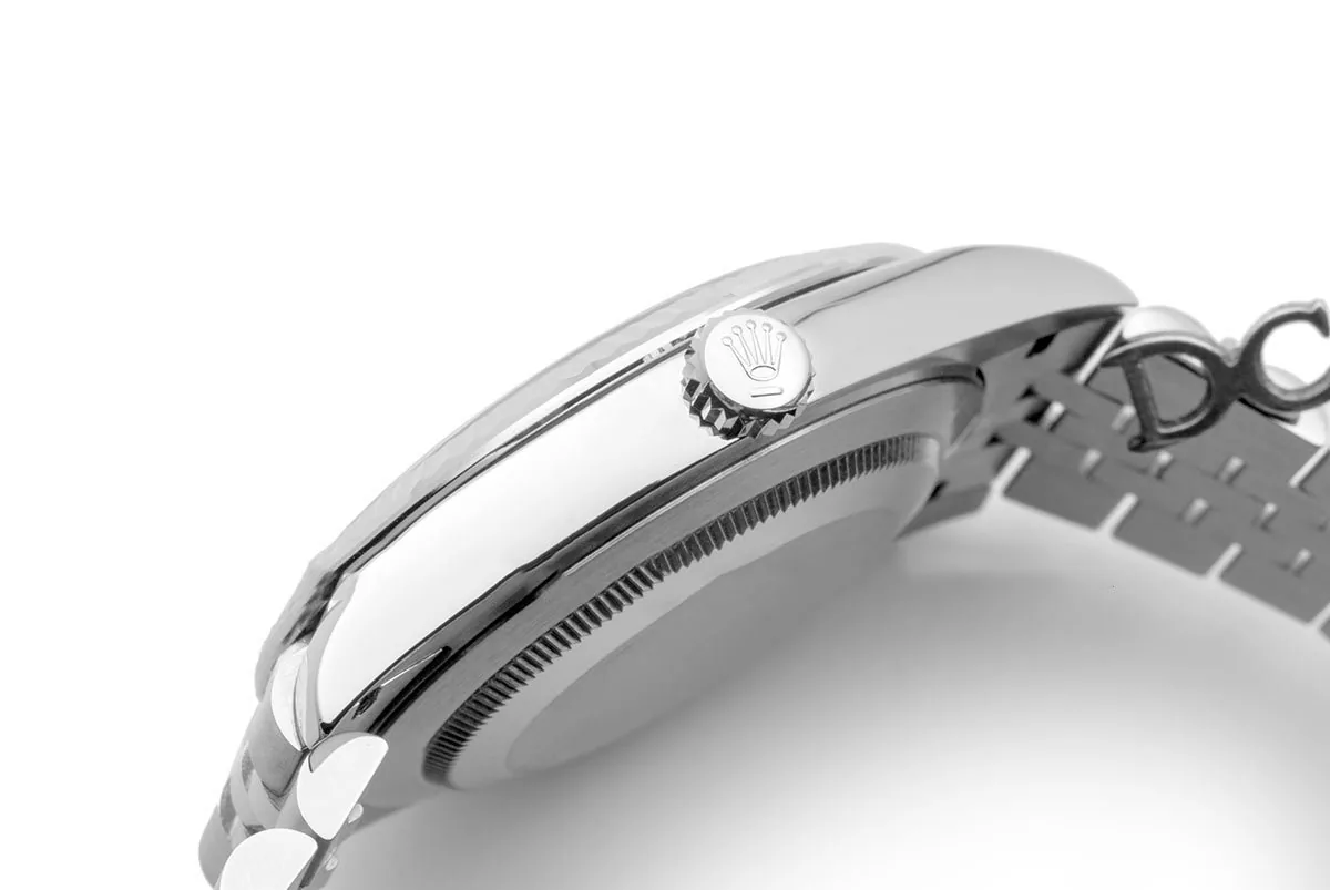 Datejust 41 126334 cadran argenté index bâtons en or blanc – Image 3