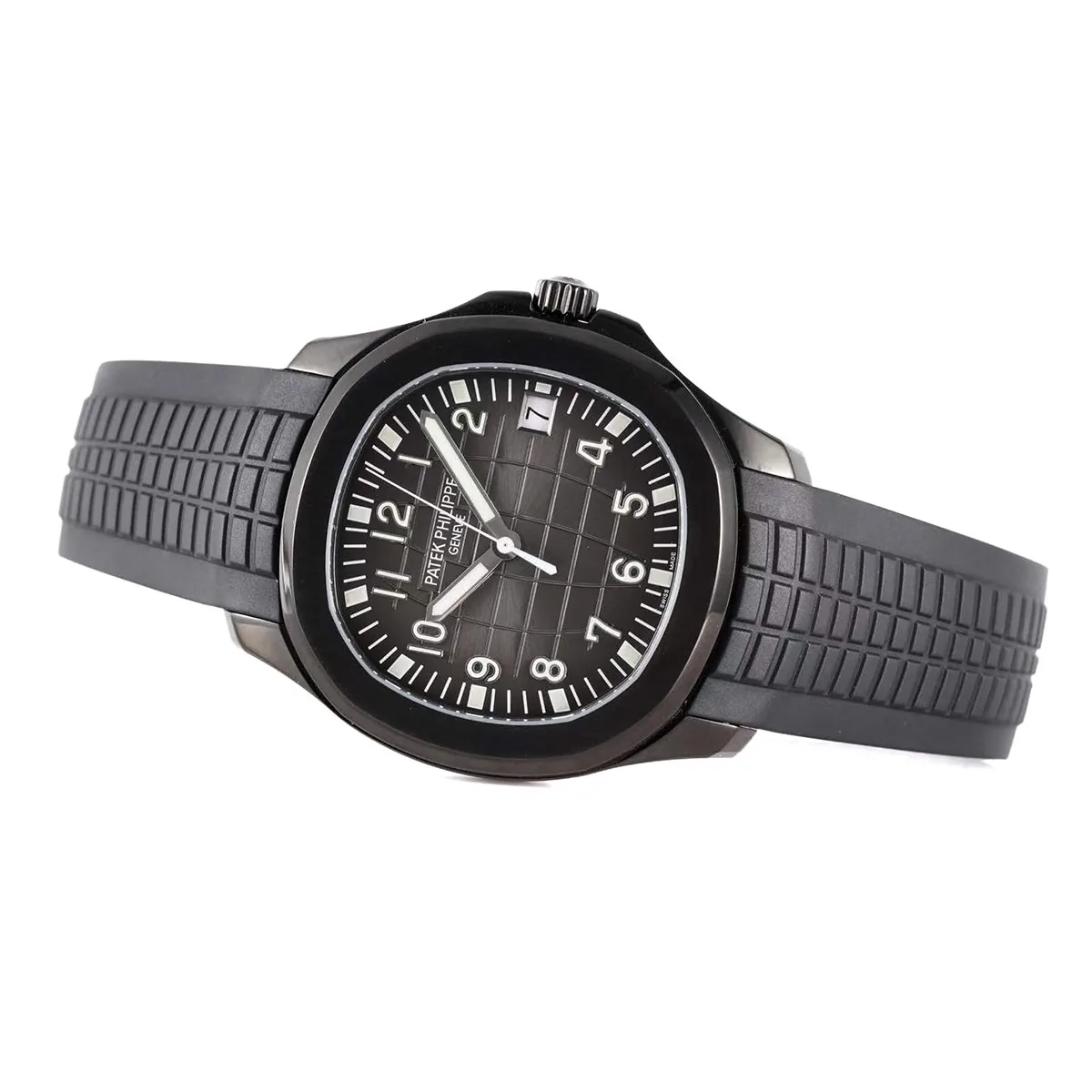 Aquanaut 5167A ‘Black Venom Limited Edition’ esfera negra con correa de caucho negra - Imagen 4