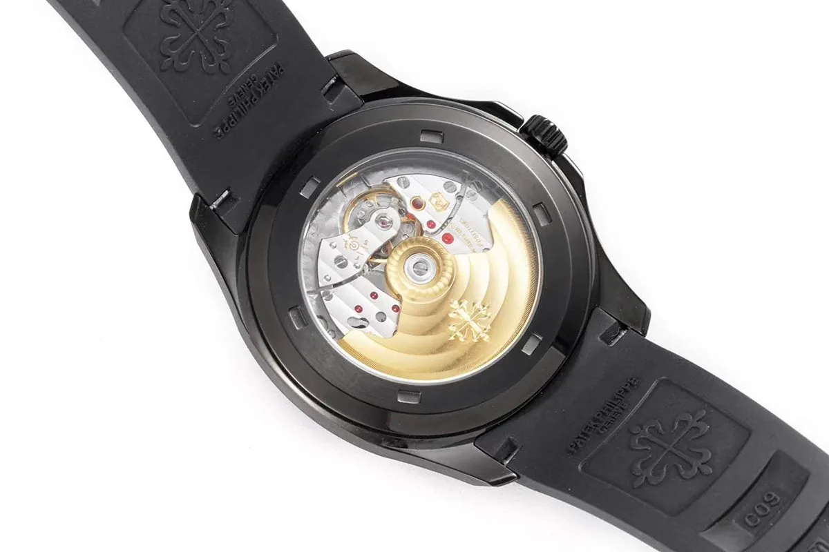 Aquanaut 5167A ‘Black Venom Limited Edition’ esfera negra con correa de caucho negra - Imagen 6