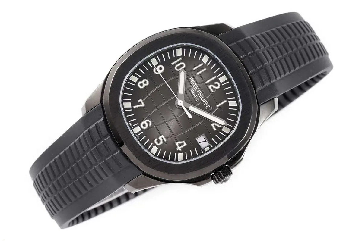 Aquanaut 5167A ‘Black Venom Limited Edition’ esfera negra con correa de caucho negra - Imagen 3