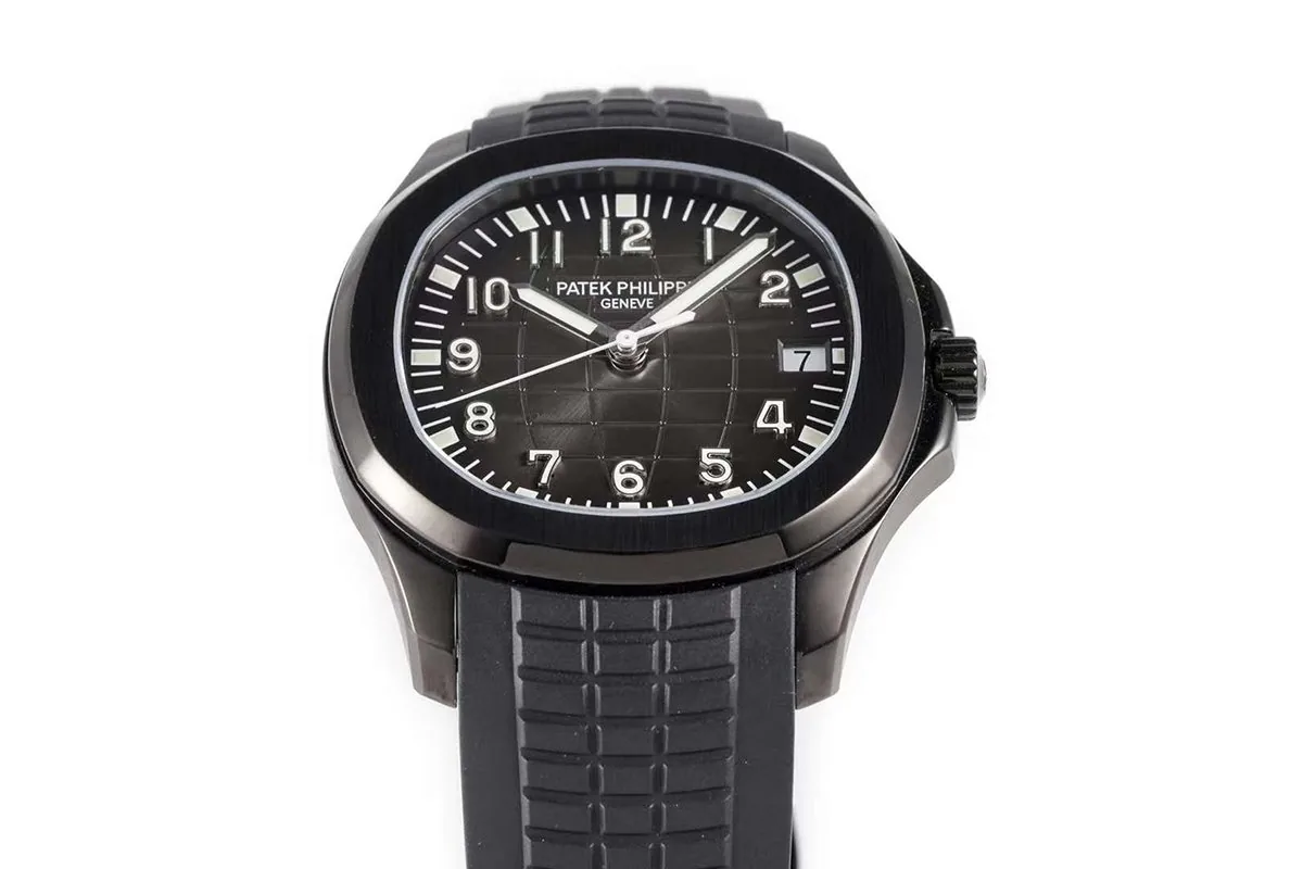 Aquanaut 5167A ‘Black Venom Limited Edition’ esfera negra con correa de caucho negra - Imagen 5