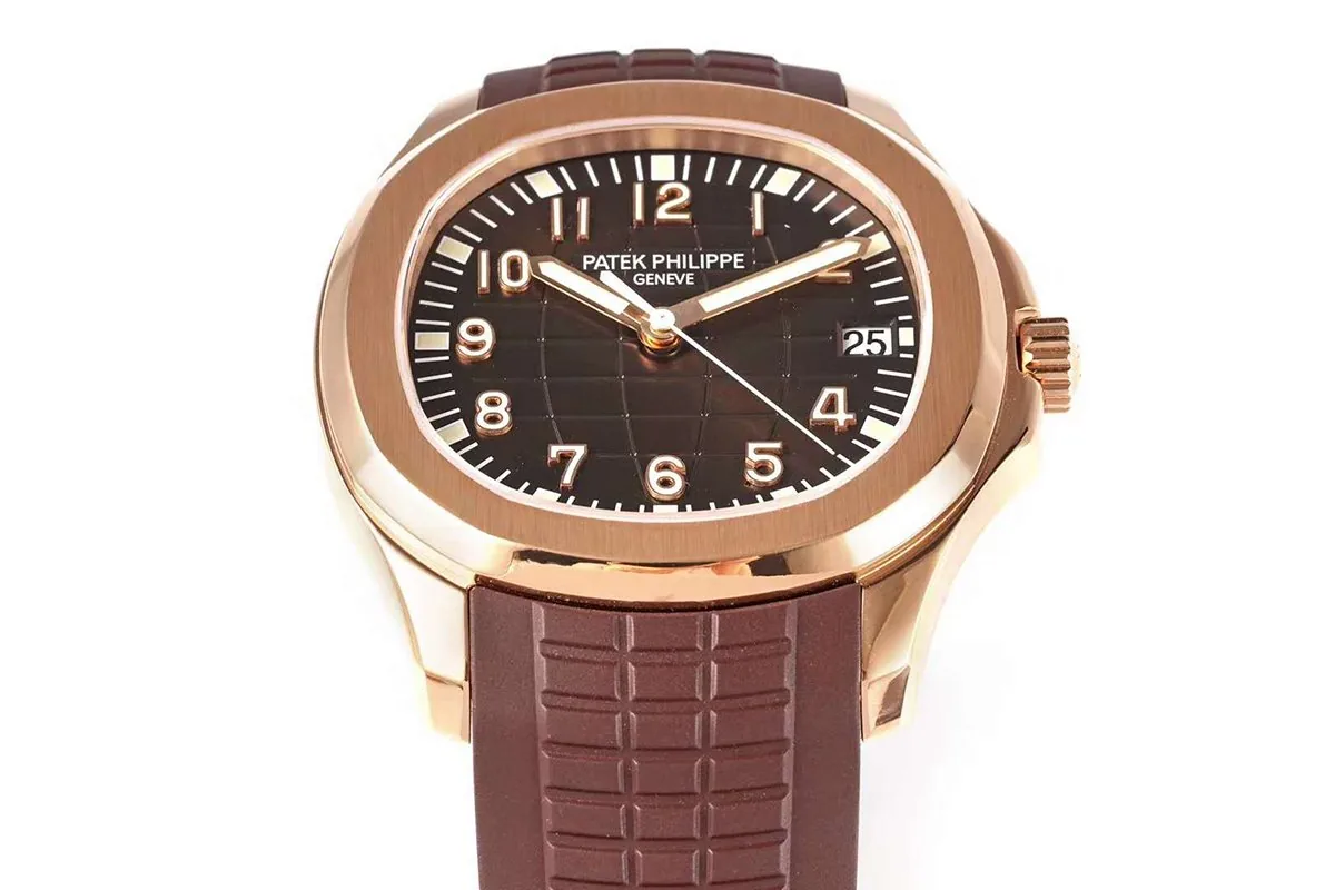 Aquanaut 5167/1R quadrante marrone in oro rosa - immagine 7