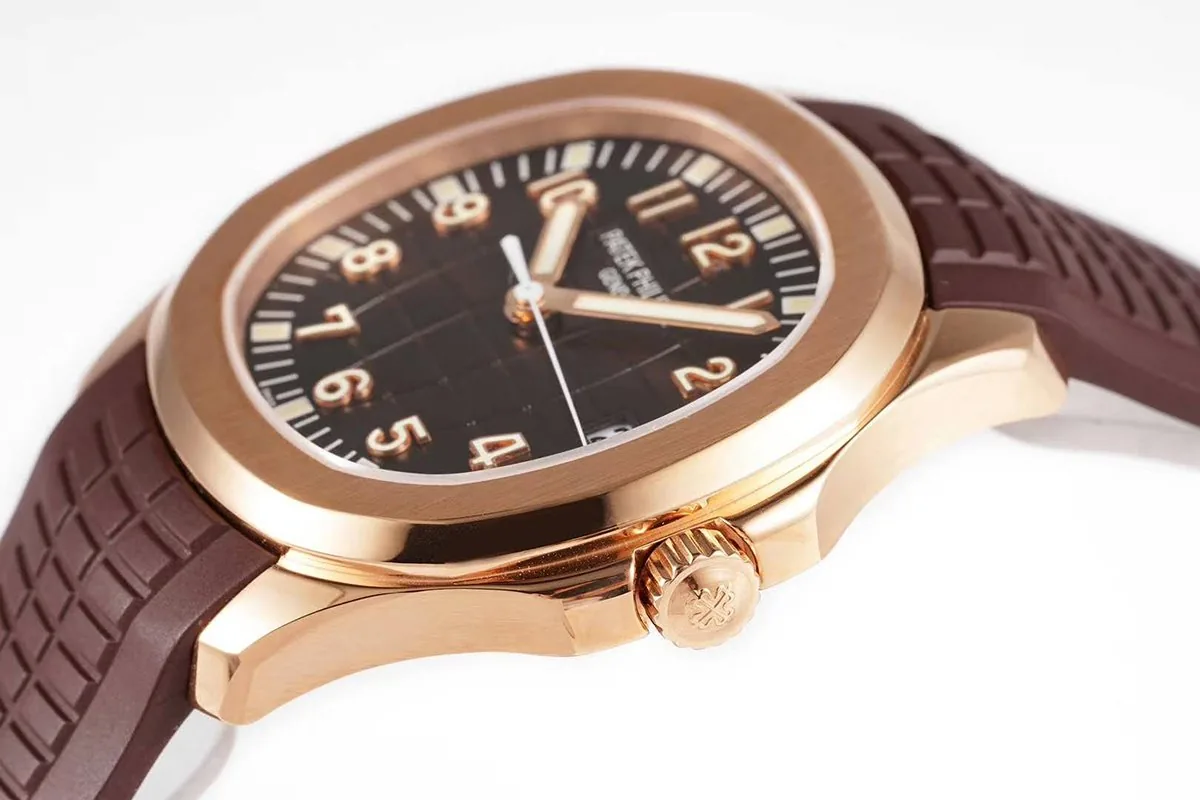 Aquanaut 5167/1R quadrante marrone in oro rosa - immagine 5
