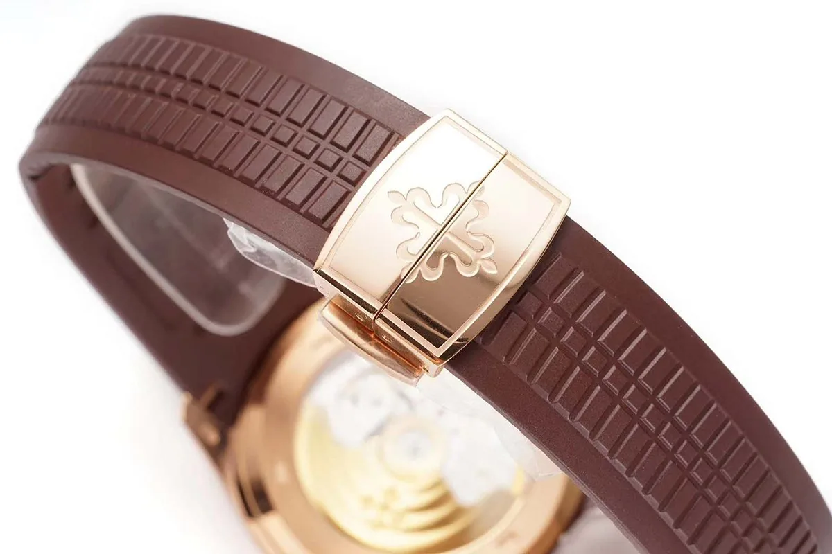 Aquanaut 5167/1R quadrante marrone in oro rosa - immagine 8