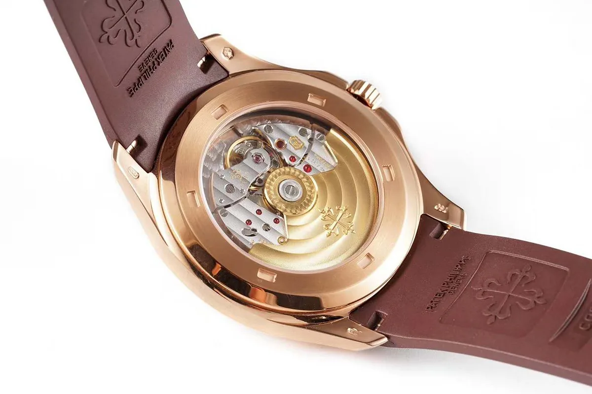 Aquanaut 5167/1R quadrante marrone in oro rosa - immagine 9