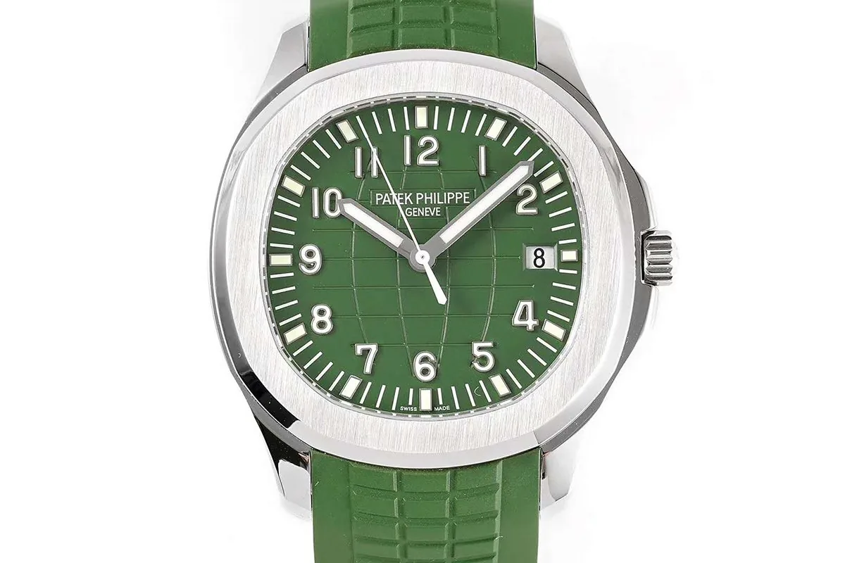 Aquanaut 5168G-010 cadran vert en or blanc – Image 6