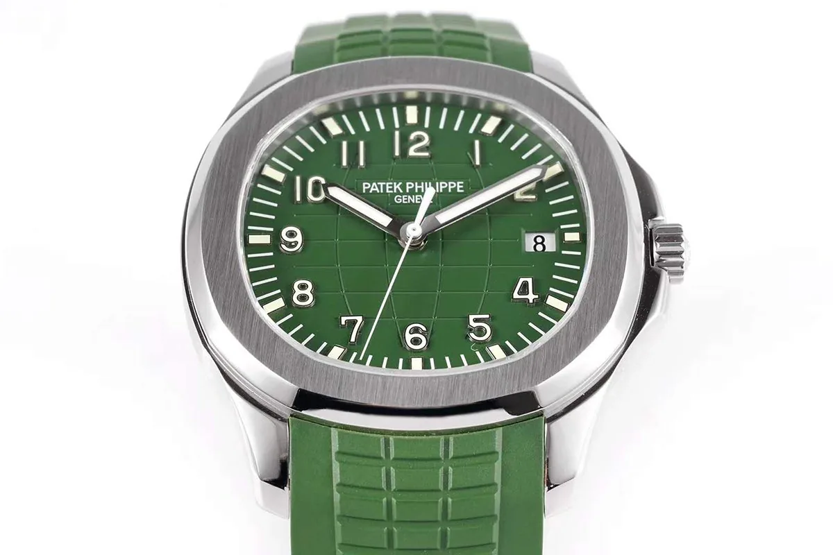Aquanaut 5168G-010 cadran vert en or blanc – Image 5