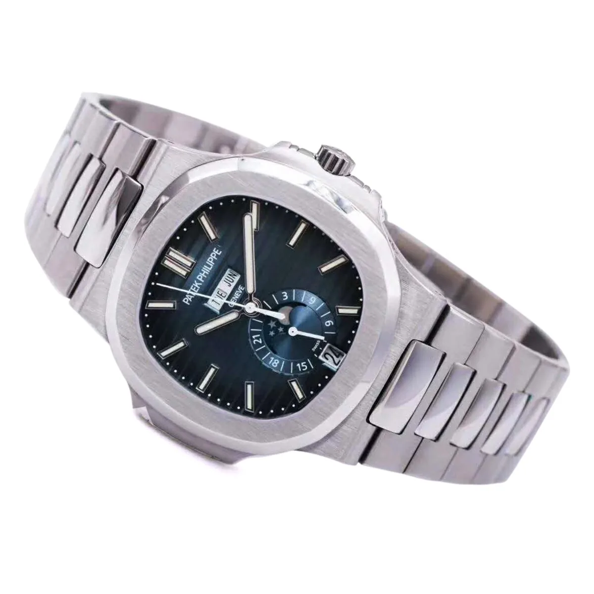 Nautilus 5726/1A-014 cadran bleu en acier – Image 3