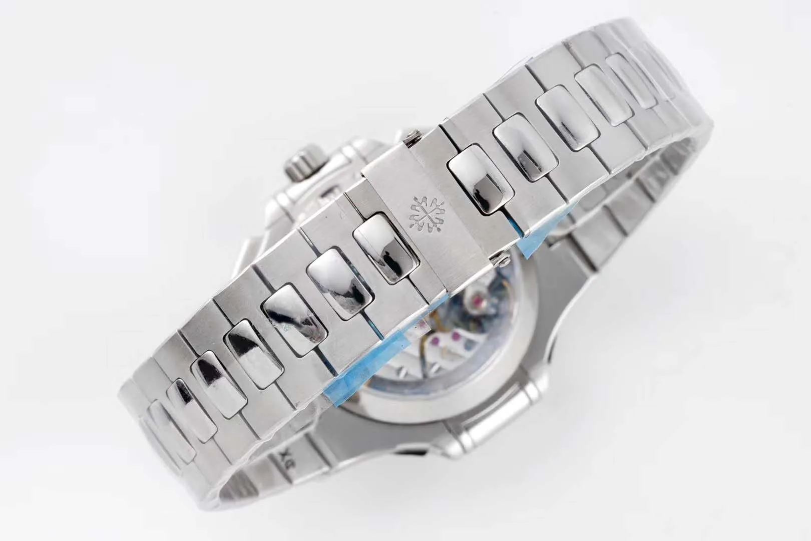 Nautilus 5980/1A-019 quadrante bianco in acciaio - immagine 8