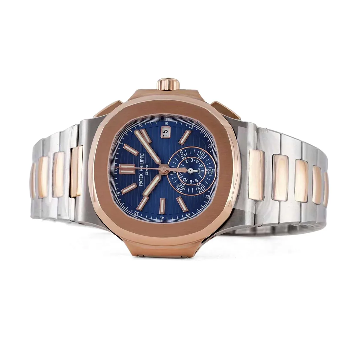 Nautilus Chronograph 5980/1AR en acier et or rose – Image 4