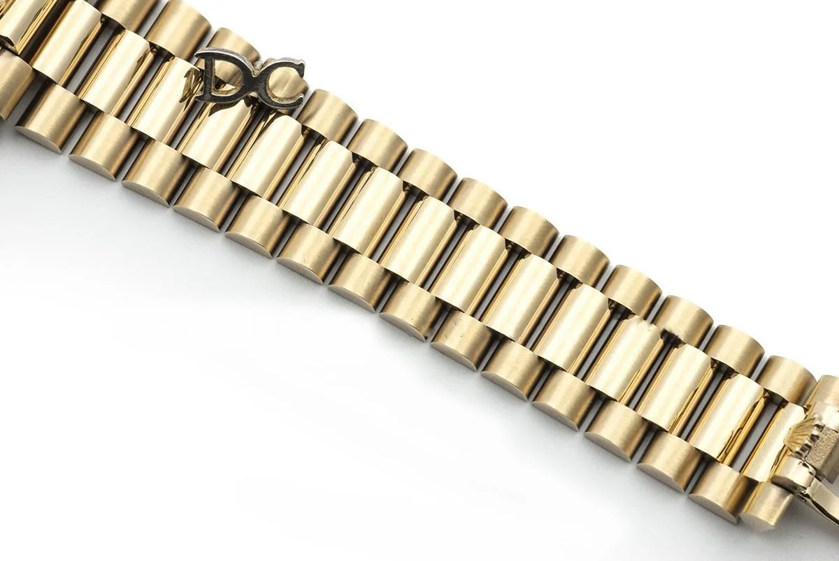 Day-Date 40 228238 esfera blanca en oro amarillo - Imagen 5