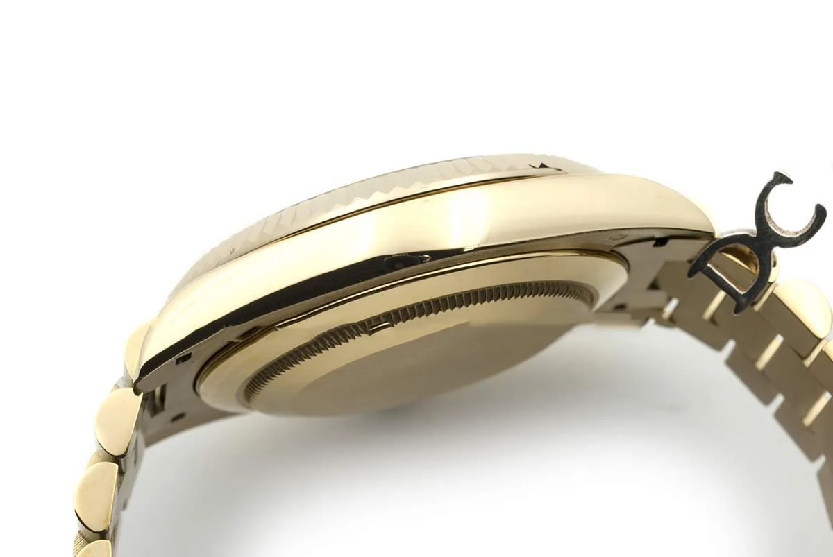Day-Date 40 228238 esfera champán en oro amarillo - Imagen 4
