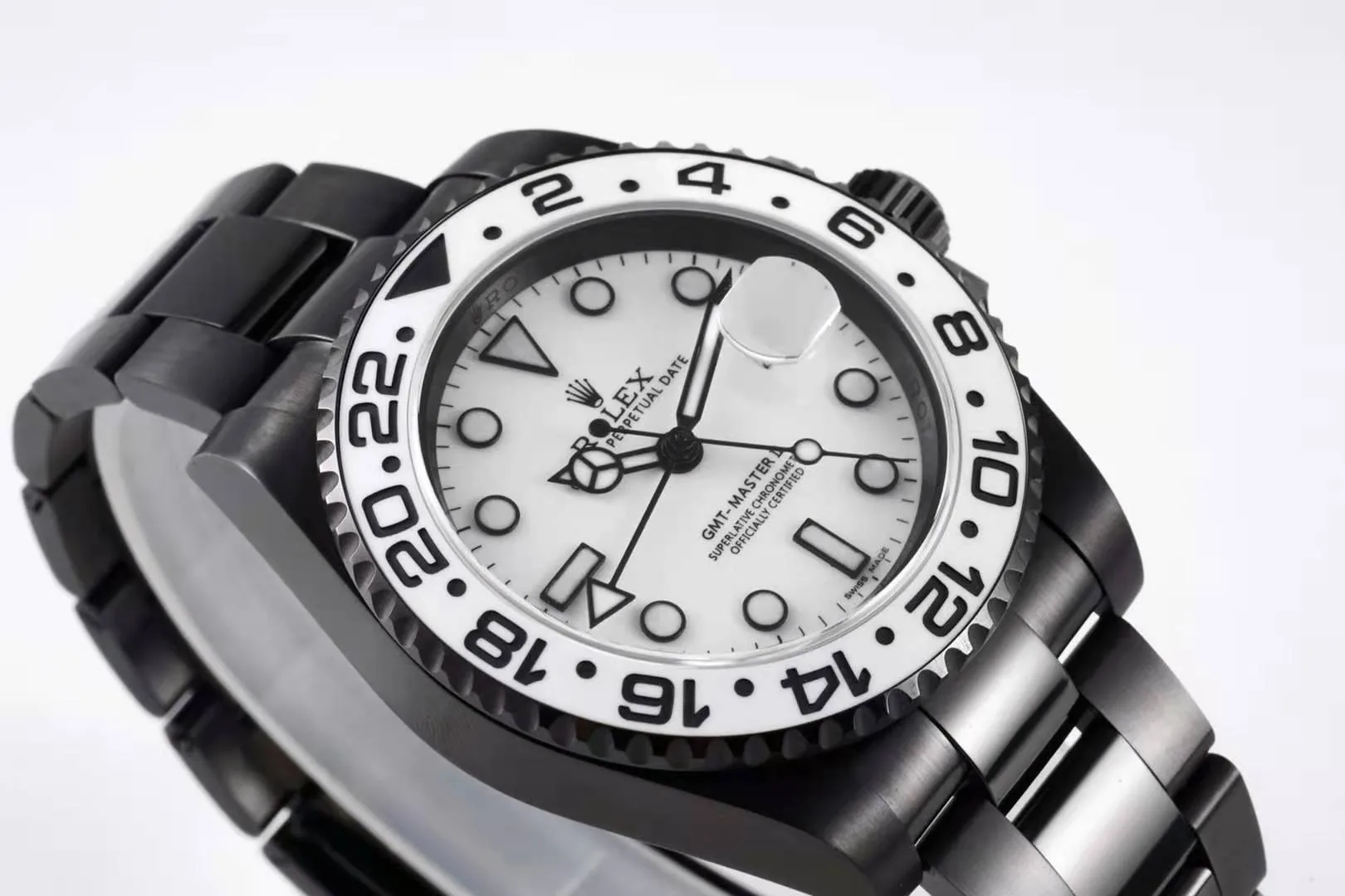 GMT Master II 116710 “Oreo” cadran blanc en PVD – Image 3