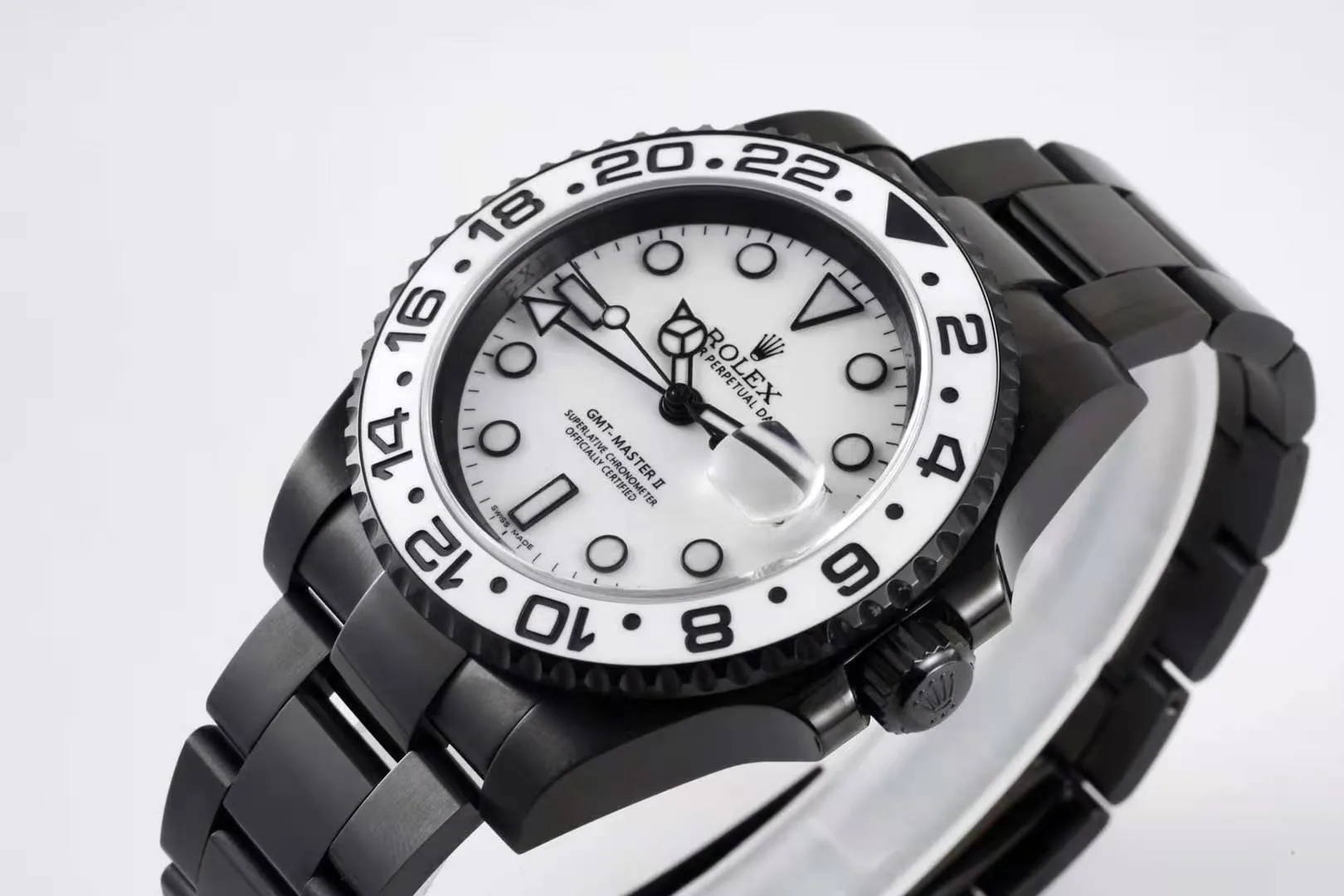 GMT Master II 116710 “Oreo” cadran blanc en PVD – Image 2