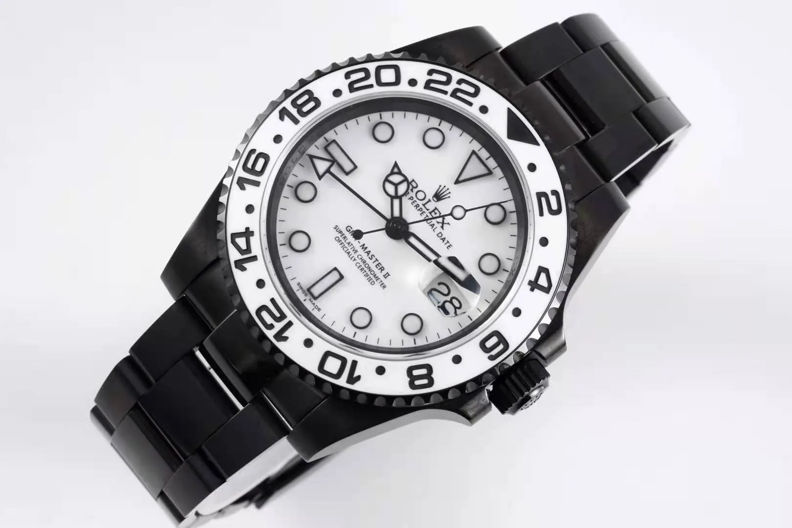 GMT Master II 116710 “Oreo” cadran blanc en PVD – Image 5