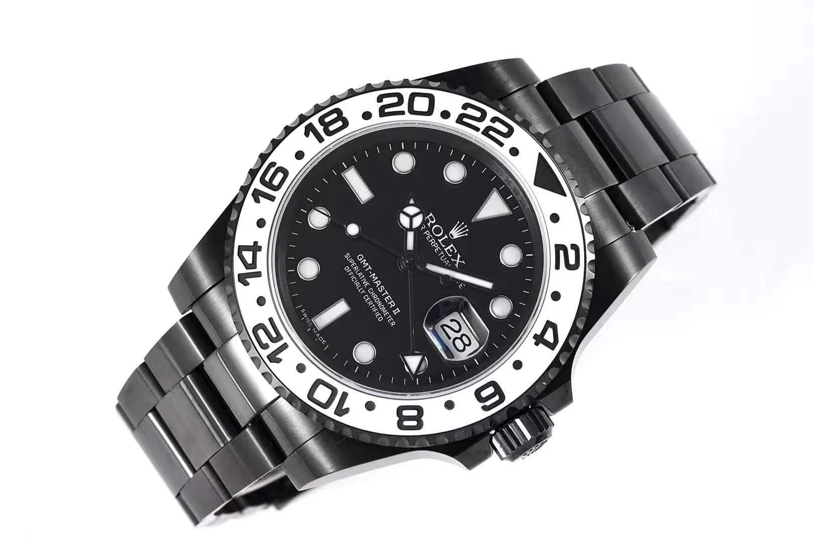 GMT Master II 116710 “Oreo” cadran noir en PVD – Image 2