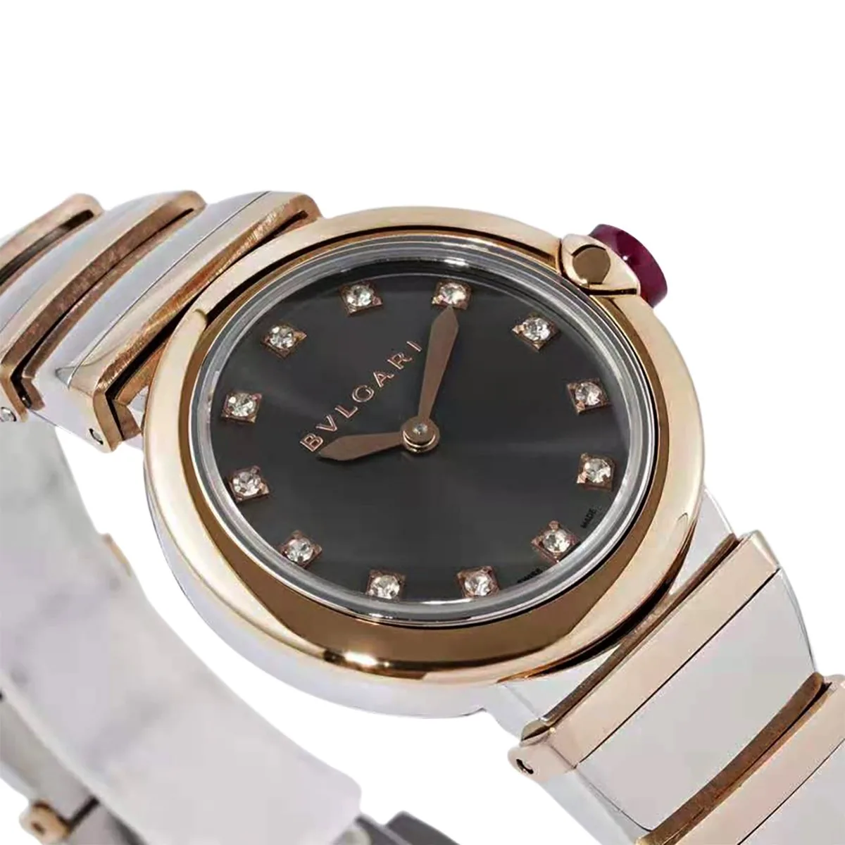 Lvcea quadrante grigio in oro rosa/acciaio - immagine 2