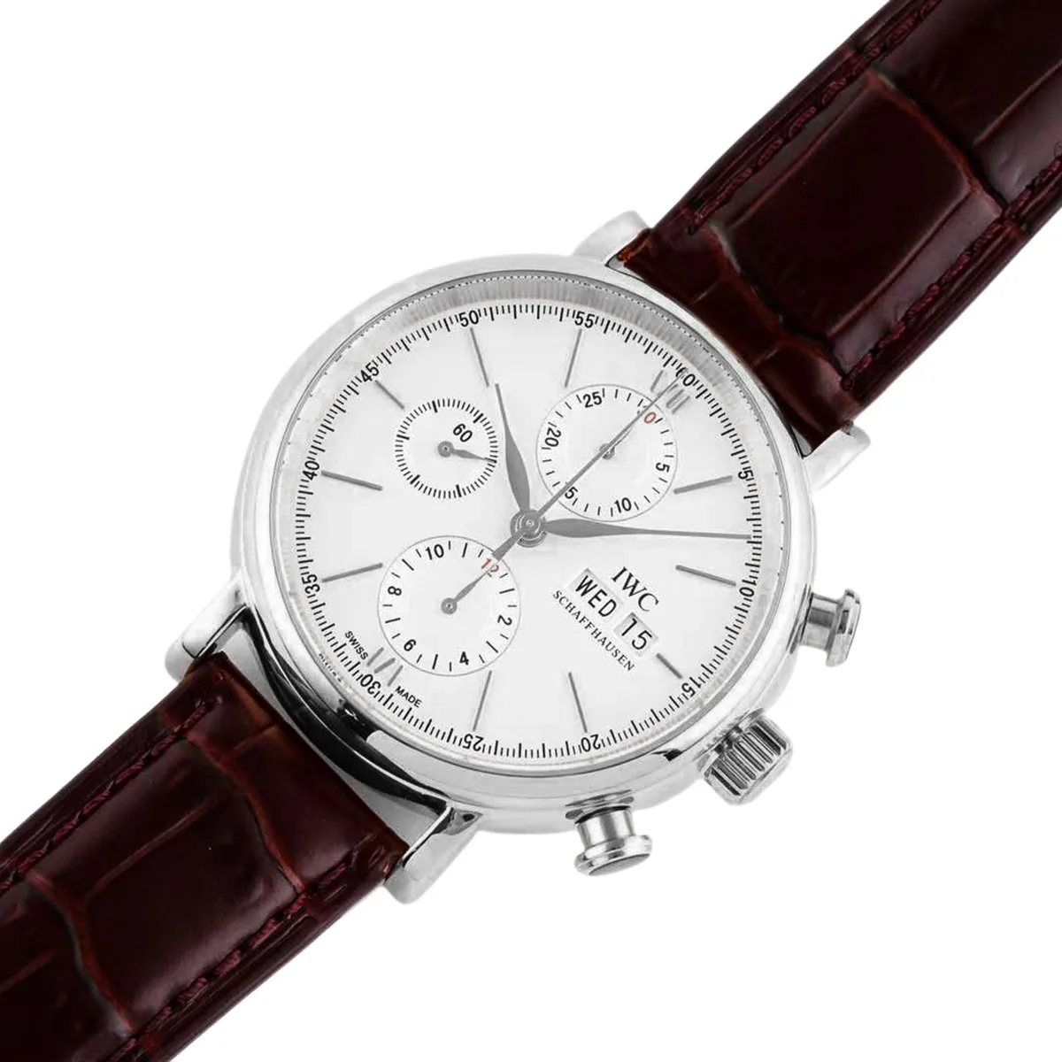 Portofino Chronograph IW391027 Edition “150 Years” White Dial in Steel - Image 2