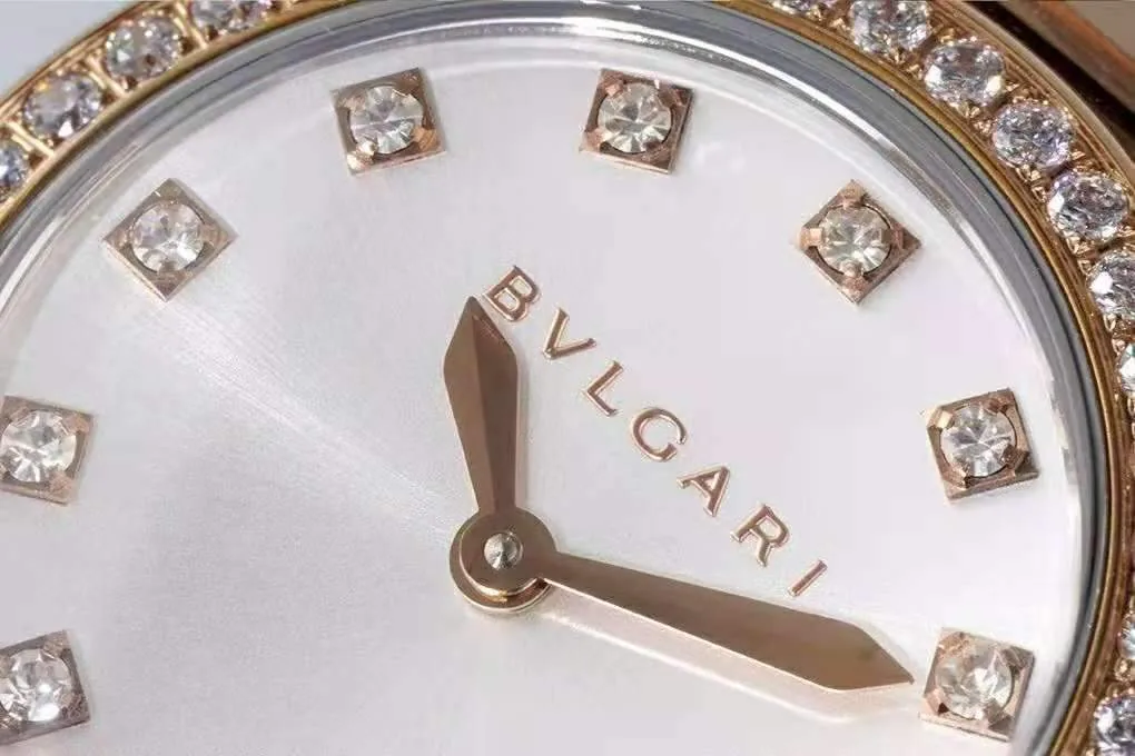 Lvcea quadrante argento in oro rosa/acciaio con lunetta con diamanti - immagine 3