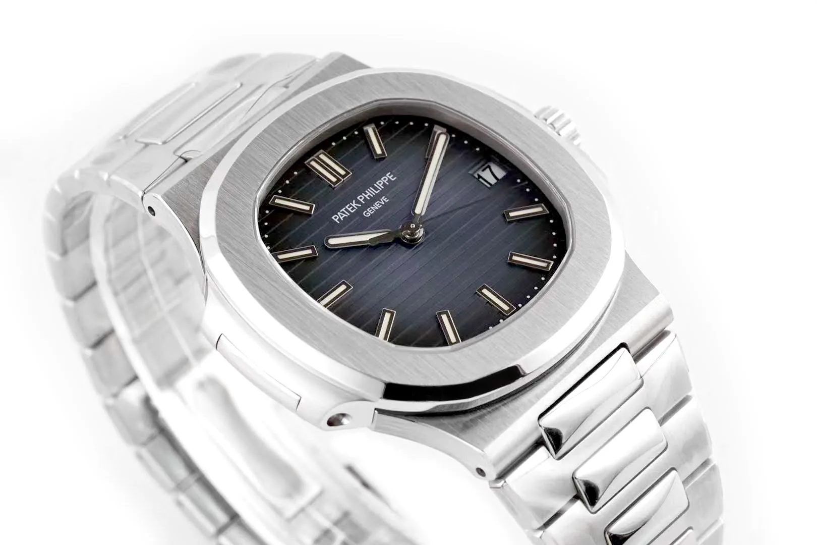 Nautilus Jumbo 5711/1A blaues Zifferblatt – Bild 10