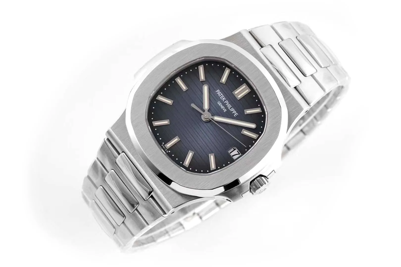 Nautilus Jumbo 5711/1A blaues Zifferblatt – Bild 2