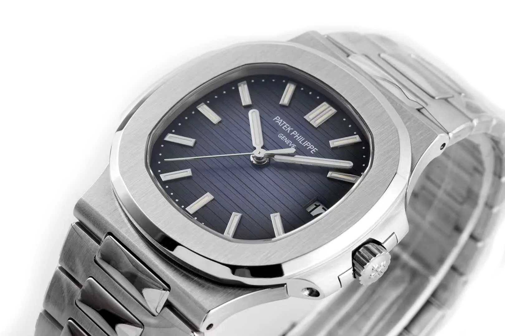 Nautilus Jumbo 5711/1A blaues Zifferblatt – Bild 3