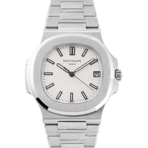 Nautilus Jumbo 5711/1A-011 White Dial