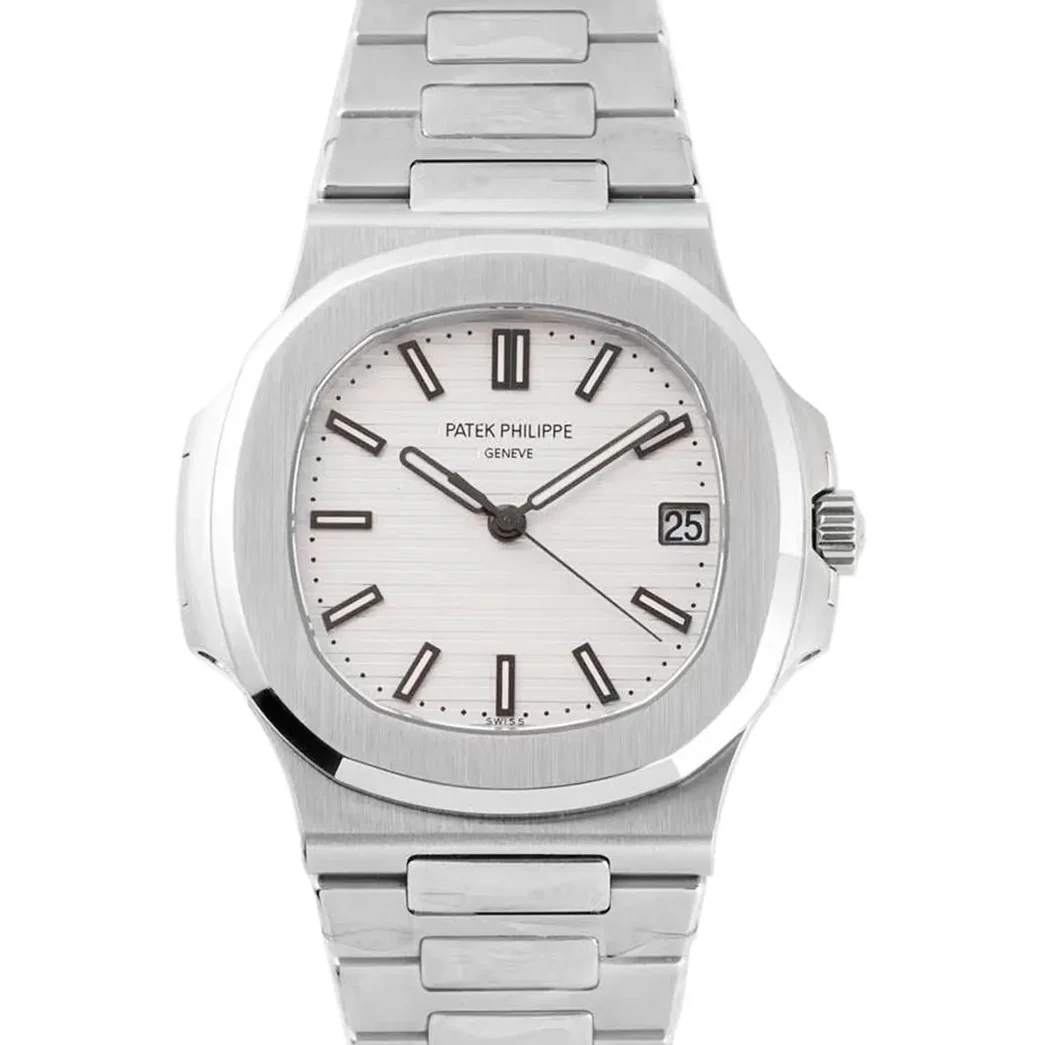 Nautilus Jumbo 5711/1A-011 White Dial