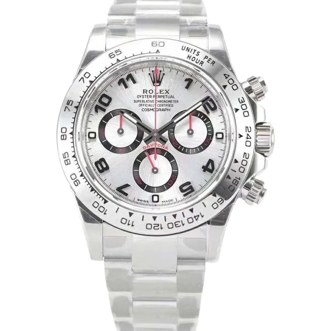 Daytona 116509 Silver Dial in White Gold
