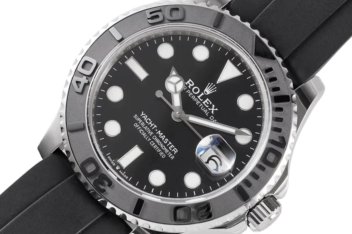Yacht-Master 42 226659 White Gold on Oysterflex Strap - Image 3