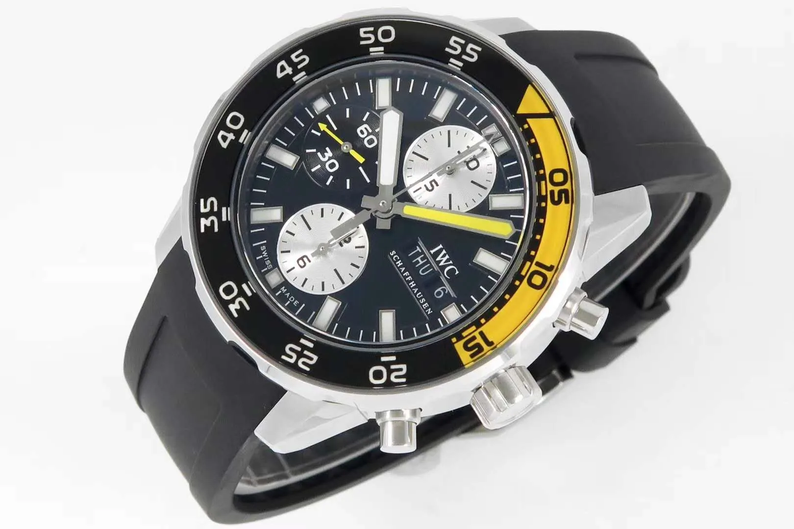 Aquatimer Chronograph IW376702 schwarzes Zifferblatt – Bild 2
