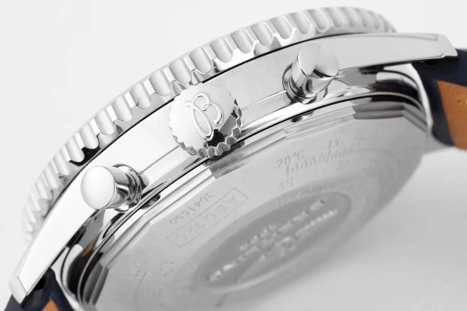 Navitimer 01 Chronograph quadrante blu in acciaio - immagine 9