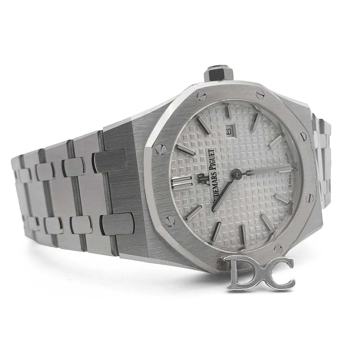 Lady Royal Oak 67650 quadrante bianco in acciaio - immagine 2