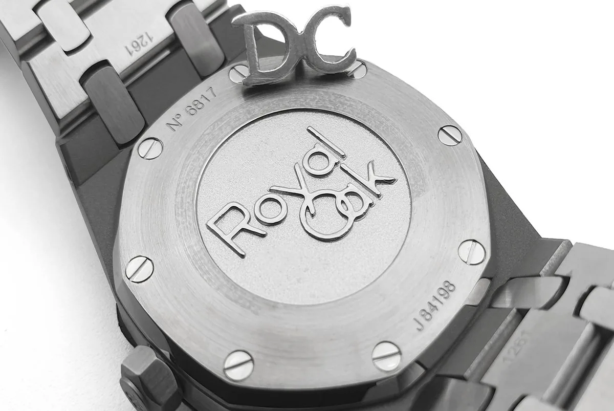Lady Royal Oak 67650 quadrante bianco in acciaio - immagine 8