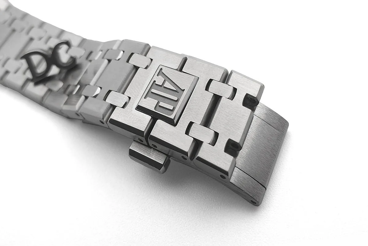 Lady Royal Oak 67650 quadrante bianco in acciaio - immagine 7