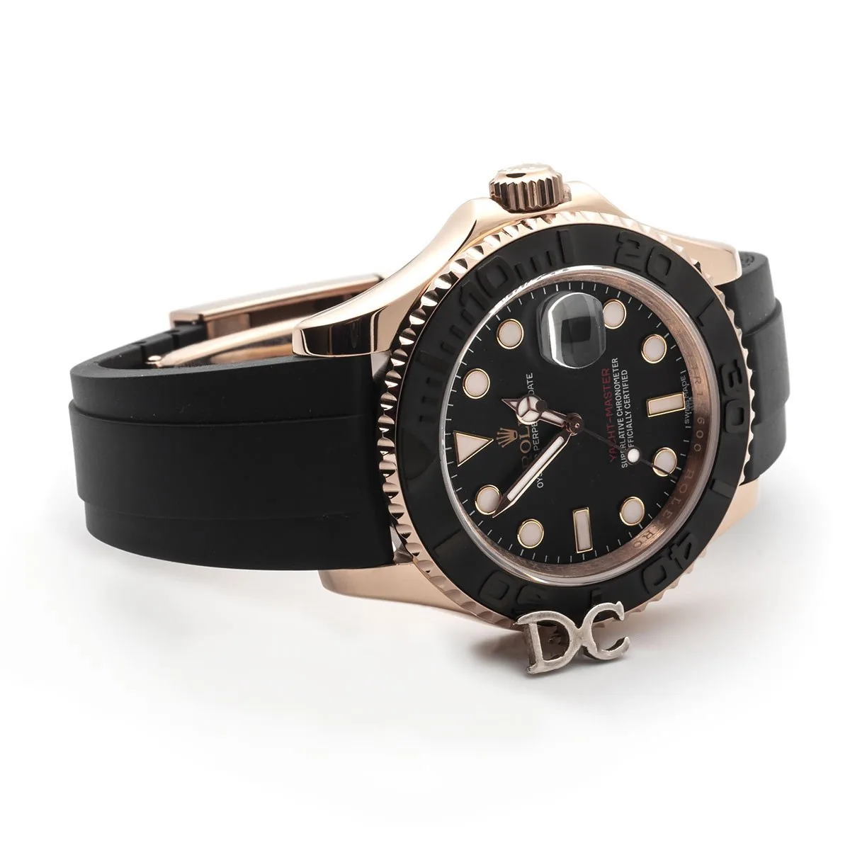 Yacht-Master 116655 oro Everose (Baselworld 2015) su cinturino Oysterflex - immagine 2