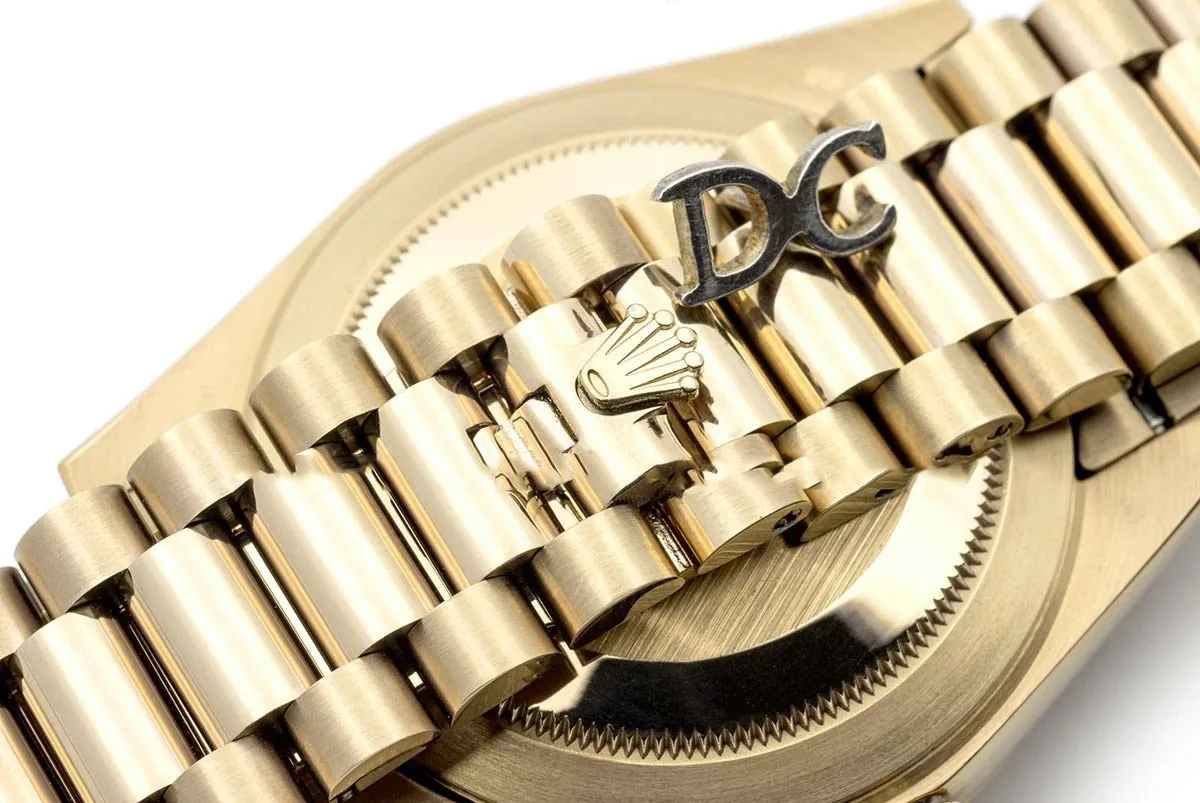 Day-Date 40 228238 esfera champán en oro amarillo - Imagen 5