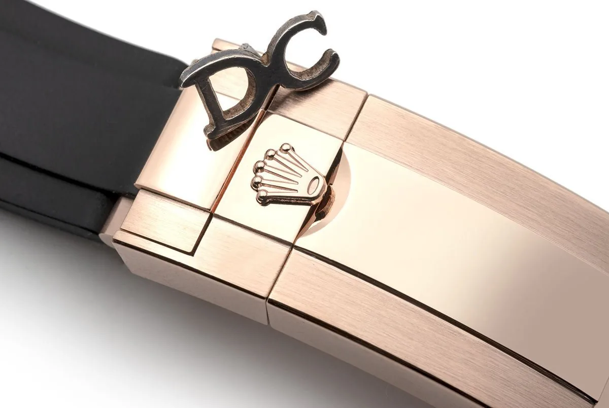 Yacht-Master 116655 oro Everose (Baselworld 2015) su cinturino Oysterflex - immagine 3