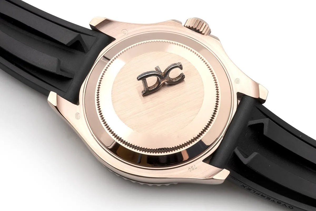 Yacht-Master 116655 oro Everose (Baselworld 2015) su cinturino Oysterflex - immagine 4