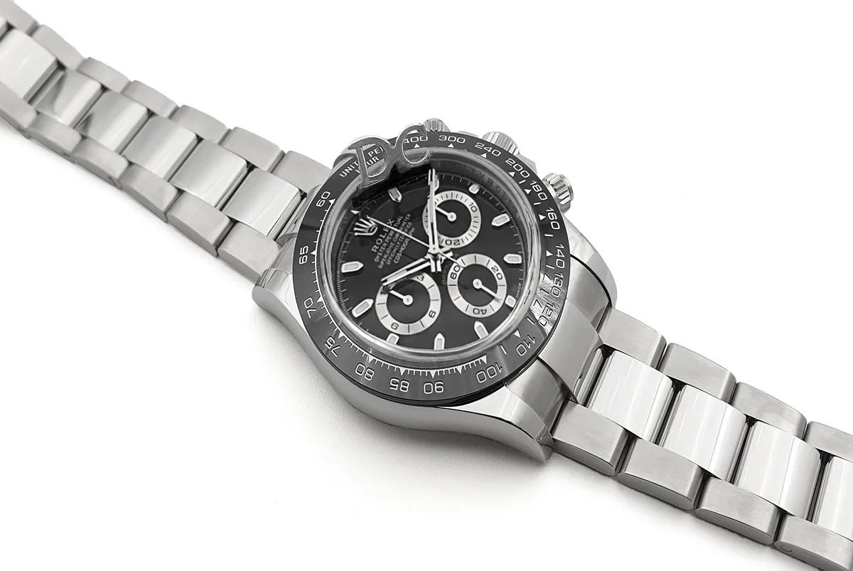 Daytona 116500LN schwarzes Zifferblatt in Stahl – Bild 2