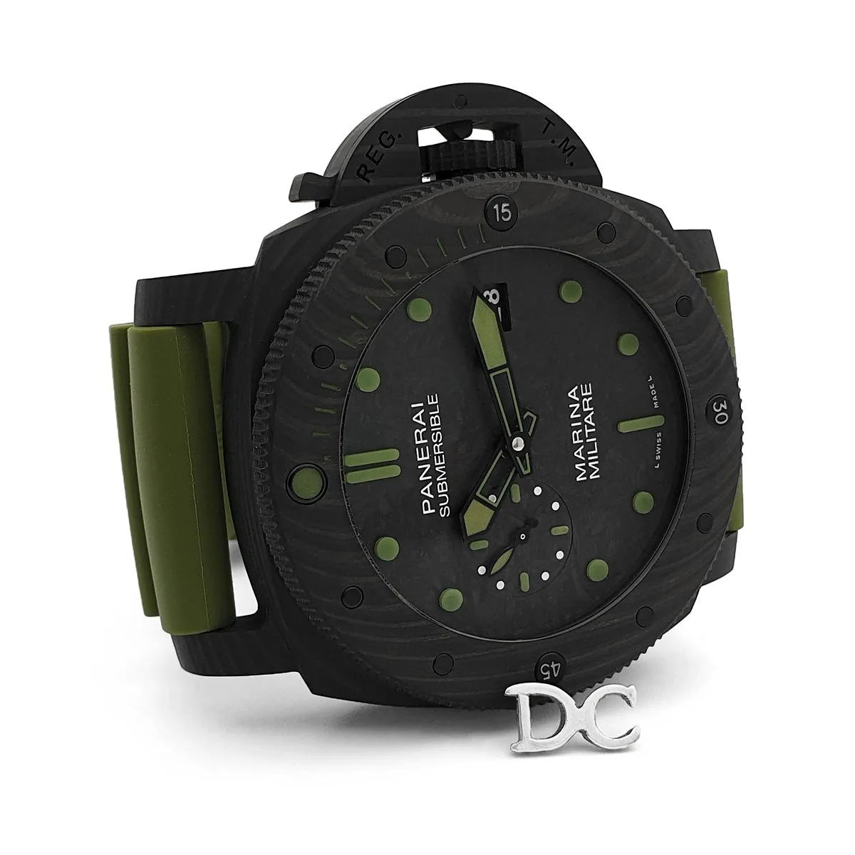 PAM961 Luminor Submersible Marina Militare Carbotech 47mm – Bild 4