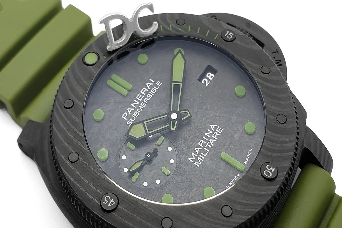 PAM961 Luminor Submersible Marina Militare Carbotech 47mm – Bild 3