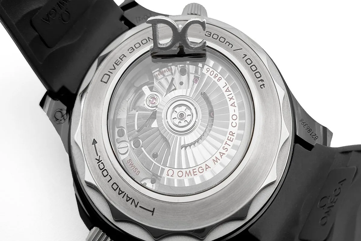 Seamaster Diver 300M Co-Axial Master Chronometer Black Dial 43.5mm on Black Rubber Strap - Image 7