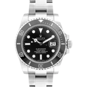 Submariner 116610 Black Ceramic
